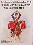 Yeomanry drum banners and mounted bands