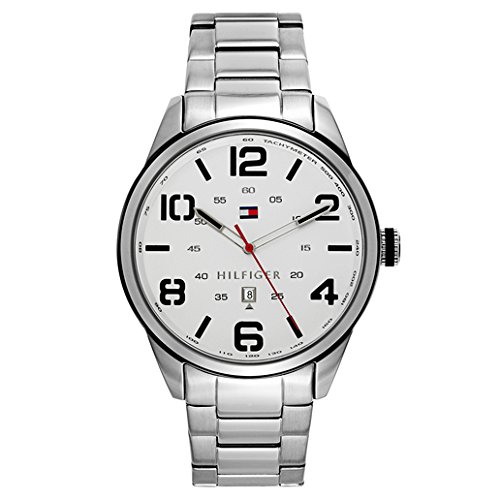 Tommy Hilfiger Men's 1791159 Analog Display Quartz Silver Watch
