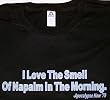 Apocalypse Now "Napalm in the Morning" Mens Movie Line T Shirt