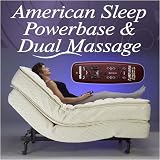 American Sleep Power Base & Dual Massage King Dual
