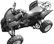 QuadBoss Rear Rack for Sport ATVs 0319