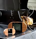 Outset Digital Remote Meat Thermometer with Easy-To-Read LCD Screen