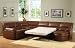 Brown Leather Sectional Recliner & Sleeper