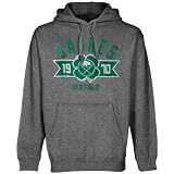 NHL Old Time Hockey Buffalo Sabres St. Patrick's Day Ahern Hoodie - Charcoal (Medium)