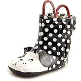 Robeez Pepper Rainboot ベビー 米国 0-6 Months ホワイト レインブーツ [並行輸入品]