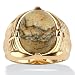 PalmBeach Jewelry Mens Jasper Ring