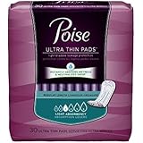 Poise Ultra Thin Pads - 30 ea