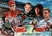 NASCAR Dream Team (Dale Earnhardt Jr, Brad Keselowski, Jimmie Johnson, Jeff Gordon) Framed Sports Poster Print - 11" X 17"