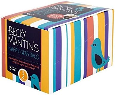 Becky Mantin's Nappy Grab Bags Size 2 5 per pack - Pack of 6