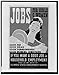 GIANT WPA Wall Sticker of: Jobs for girls & women