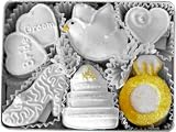Hand Decorated Sugar Cookies for the Bride and Groom