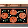 Bathmat -Halloween Jack o lantern pumpkin Rug