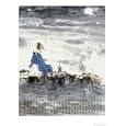 Leisureliness Giclee Poster Print by Wang Kae, 24x32