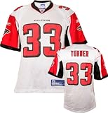 Michael Turner Youth Jersey: Reebok White Replica #33 Atlanta Falcons Jersey