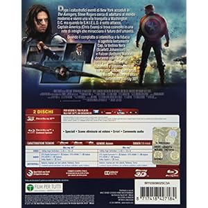 captain america the winter soldier ltd steelbook (1 blu ray 3d+ 1 blu ray 2 d)