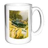 15oz Poster/Logo Print Coffee Mug with image of a LAND ROVER SERIES 1 86 INCH Image of 15oz Poster/Logo Print Coffee Mug with image of a LAND ROVER SERIES 1 86 INCH
