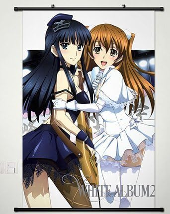 WHITE ALBUM2 Home Decor Anime Ogiso Setsuna/Touma Kazusa Wall Scroll Poster Fabric Painting 23.6 X 35.4 Inches-069 by CoSmile