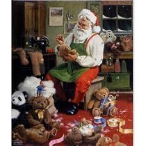 Santa and Teddies Advent Calendar (C593)