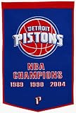 Detroit Pistons Dynasty Banner