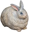 Evergreen 84974 Garden Portly, Rabbit, 6-Inches x 7.5-Inches