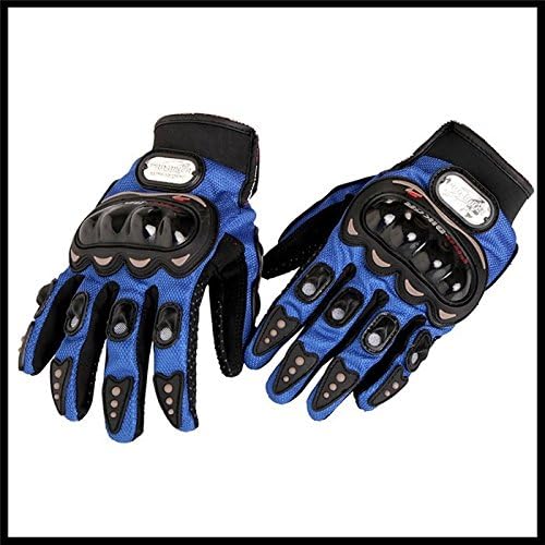 Motorcycle Racing Sport Black Pro-Biker Motocross Outdoor Armor Protection Carbon Fiber Gloves Size L Fit For Honda Gold Wing Goldwing 1200 1500 1800