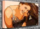 Kareena Kapoor Bollywood Canvas Art Canvas Print Picture print Size: (32" x 20")