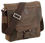 Strellson Hunter 02/92/14118-860, Herren Umh&auml;ngetasche, braun, (d.brown 860), 31 x 33 x 7