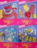 Barbie Western Stampin' Fashions - Complete SET of 4 Outfits - Easy
To Dress (1993)