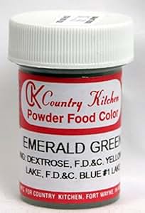Amazon.com: Emerald Green Powdered food coloring: Kitchen & Dining