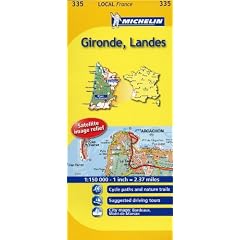 Gironde, Landes (Michelin Local Maps)
