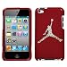 APPLE IPOD TOUCH ITOUCH 4TH GENERATION 8GB 32GB AND 64GB HARD PLASTIC DESIGN RED AND WHITE AIR JORDA
