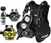 Cressi Start Scuba Diving BCD, Regulator, Console, Octopus, Dive Gear Package, SM