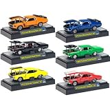 M2 Muscle Cars Set of 6 Vehicles 1 64 Release 3 by Collectable Diecast