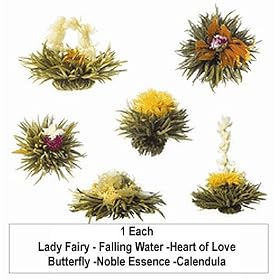 Teaposy Blooming Tea Bulbs, Medley, Variety Blossoms Pack