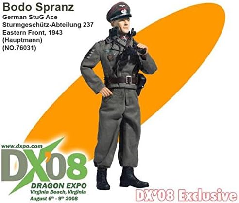 Dragon Action Figure 1:6 WWII German StuG Ace Bodo Spranz DX'08 #70631