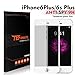 iPhone 6 Plus Screen Protector Privacy, TEFOMATE® Anti Spy Tempered Glass Full Screen Protector for Apple iPhone 6s Plus 5.5
