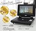 HIROTec 7インチポータブルDVDプレーヤー ブラック PDV-710K