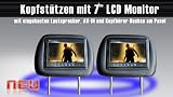 Produkt-Bild: TFT Kopfst&uuml;tzen Monitor 17,78cm (7") ( SET!!! )
