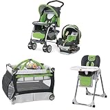 Chicco Matching Stroller System High Chair and Play Yard Combo- Midori