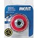 Norton Wire Cup Brush, Threaded Hole, Carbon Steel, Partial Twist Knotted