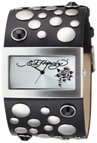 Ed Hardy Women's LC-BR Love Child Black Stainless Steel 316L Watch