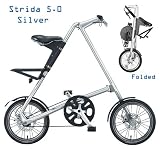 Strida 5.0 Folding Bike - Silver