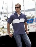 Front Row Short Sleeve Panel Sailing Shirt