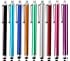 Stylus, iCrews&reg; Capacitive Stylus Ultra-sensitive,Scratch and Fingerprint Resistant Pen for Apple iPad Air 2 /iPad 2/iPad Mini, Nexus 5/7, Galaxy Tab 4/3/2, Galaxy S5/s4, HTC One M8/m7,Smart Cellphone,Iphone 6 6 Plus 5 5s 5c, Ipod, Android- 10 Colors