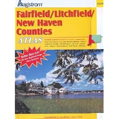 Hagstrom Fairfield/Litchfield/New Haven Counties, Connecticut: Atlas