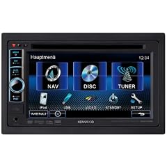 Kenwood DDX3028 Moniceiver (VGA Doppel DIN-Monitor, DVD, Apple iPod-ready, USB 2.0) schwarz
