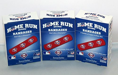 3-Pack Home Run Philadelphia Phillies Bandages