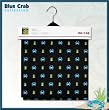 BLUE CRABS Fabric 2yds 54 in Wide Blue Crab 100% COTTON Sewing Material For Quilt Apparel or Projects 100% COTTON Sewing Material For Quilt Apparel or Projects- Top Rated Quality 22% more FABRIC than 44 in width