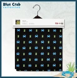 BLUE CRABS Fabric 2yds 54 in Wide Blue Crab 100% COTTON Sewing Material For Quilt Apparel or Projects 100% COTTON Sewing Material For Quilt Apparel or Projects- Top Rated Quality 22% more FABRIC than 44 in width