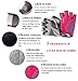 VEBE Womens/Girls/Boys Sports Professional Non-Slip Road Biking Riding Gloves Cycling Accessories